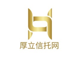 上海厚立信托网金融公司logo设计