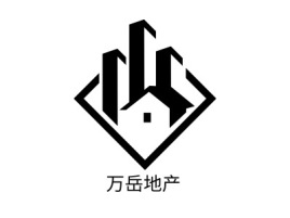 江苏万岳地产企业标志设计