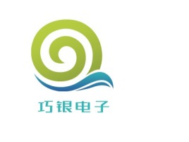 巧银电子公司logo设计