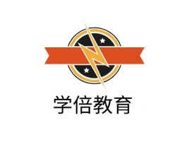 学倍教育logo标志设计