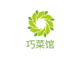 上海巧菜馆店铺logo头像设计