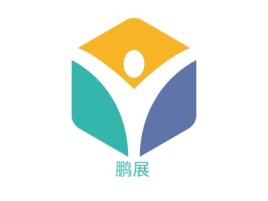 江西鹏展logo标志设计