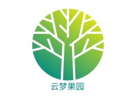 山西云梦果园品牌logo设计