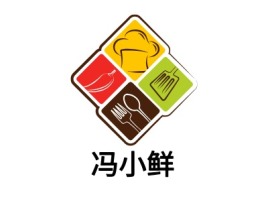 冯小鲜店铺logo头像设计