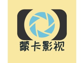 蒙卡影视门店logo设计