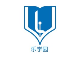 乐学园logo标志设计