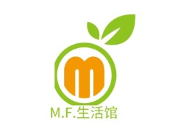 M.F.生活馆店铺标志设计