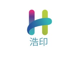 江苏浩印公司logo设计