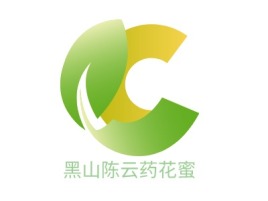 黑山陈云药花蜜品牌logo设计