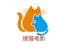 搜猫电影logo标志设计