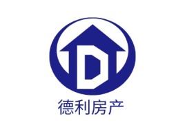 江苏德利房产企业标志设计