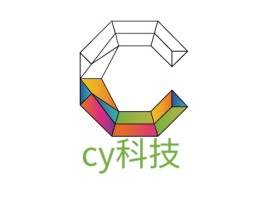 cy科技公司logo设计
