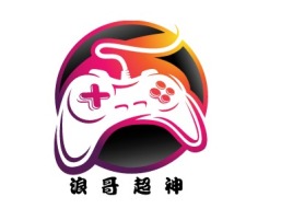 江苏浪哥超神logo标志设计