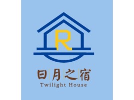 日月之宿名宿logo设计