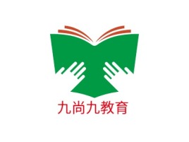         九尚九教育logo标志设计