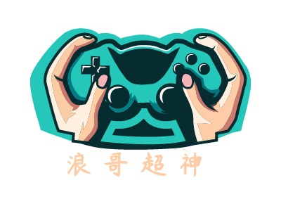 浪哥超神LOGO設計