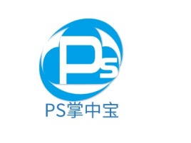 PS掌中宝公司logo设计