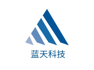 蓝天科技LOGO设计