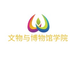河北文物与博物馆学院logo标志设计