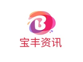 宝丰资讯公司logo设计