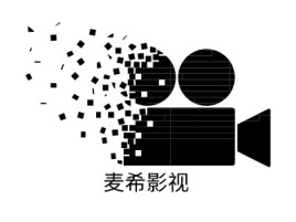 麦希影视logo标志设计