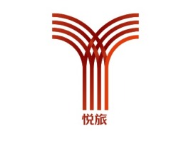 悦旅logo标志设计