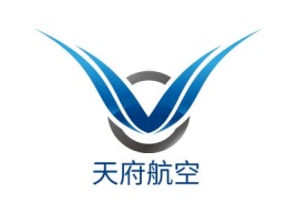 湖南天府航空公司logo设计