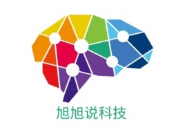 旭旭说科技公司logo设计