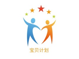 宝贝计划门店logo设计