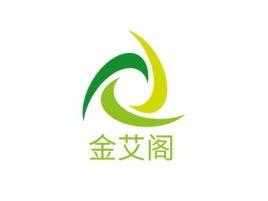 金艾阁品牌logo设计