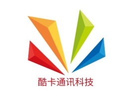 酷卡通讯科技公司logo设计
