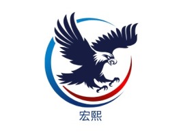 宏熙logo标志设计