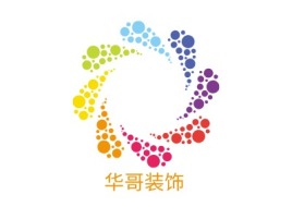 华哥装饰企业标志设计