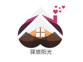 驿旅阳光名宿logo设计