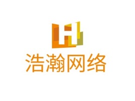 浩瀚网络公司logo设计