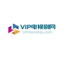 VIP电视剧网logo标志设计