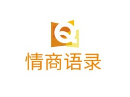 陕西情商语录logo标志设计