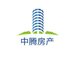 江苏中腾房产企业标志设计
