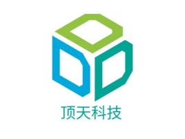 浙江顶天科技公司logo设计