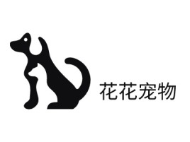 河南花花宠物门店logo设计
