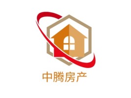 江苏中腾房产企业标志设计