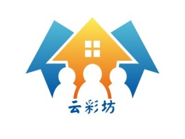 云彩坊名宿logo设计