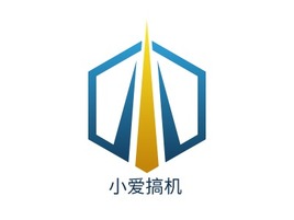 小愛搞機公司logo設(shè)計