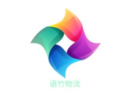 语竹物流公司logo设计