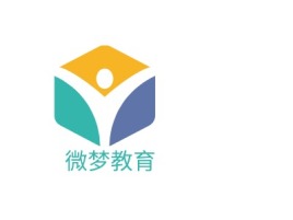 微梦教育logo标志设计