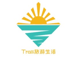 Trolli旅游生活logo标志设计