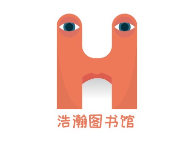 浩瀚圖書館LOGO設計