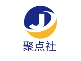 广西聚点社公司logo设计