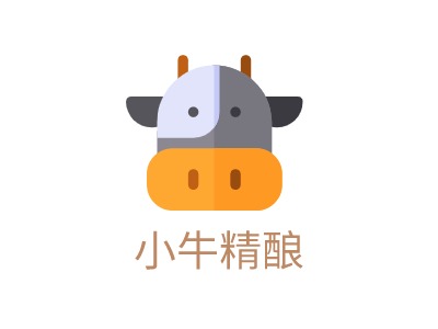 小牛精釀LOGO設(shè)計(jì)