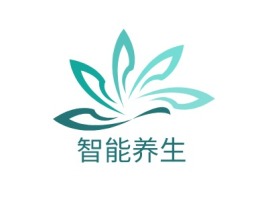 智能养生公司logo设计